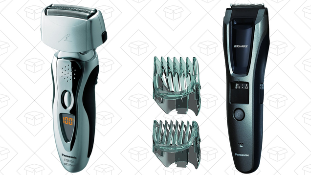 Panasonic Arc3 Men’s Electric Shaver | $40 | AmazonPanasonic Beard & Hair Trimmer | $34 | Amazon